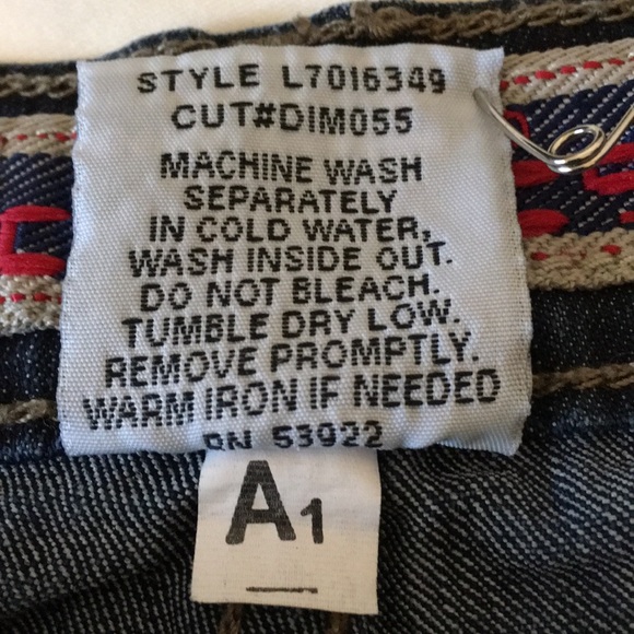 Z. Cavaricci Faded Blue Jean Skirt - Picture 5 of 8